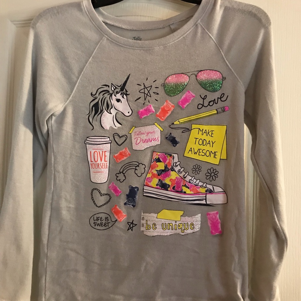Justice long sleeve shirt